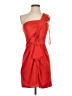 BCBGMAXAZRIA 100% Polyester Red Cocktail Dress Size 2 - photo 1