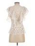 BCBGMAXAZRIA Ivory Sleeveless Blouse Size XS - photo 2