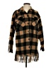Sandro Plaid Brown Coat Size EU (FR) 34 / US 2 - photo 1