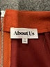About Us Solid Brown Casual Skirt Size XS - photo 4