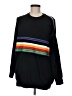 No Ka'Oi Stripes Black Pullover Sweater Size Med (2) - photo 1