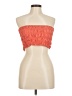 Bue Tassel Orange Sleeveless Top Size M - photo 1