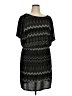SLNY Chevron-herringbone Black Casual Dress Size 16 - photo 1