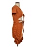 Shein Orange Casual Dress Size 4 - photo 4