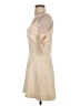 Keepsake Solid Tan Cocktail Dress Size S - photo 5