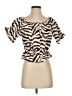 J.Crew Brown Short Sleeve Blouse Size XS - photo 1