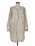 Three Dots Ivory Casual Dress Size M - photo 1