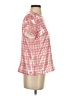 J.Crew 100% Polyester Pink Short Sleeve Blouse Size XS - photo 4