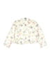 Blueberi Boulevard 100% Polyester Floral White Jacket Size 6X - photo 1