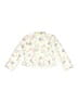 Blueberi Boulevard 100% Polyester Floral White Jacket Size 6X - photo 2