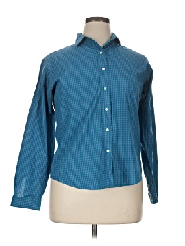 Lands' End Long Sleeve Button Down Shirt