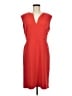 Ann Taylor Solid Red Cocktail Dress Size 8 - photo 1