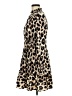 Shein Animal Print Brown Casual Dress Size 6 - photo 5