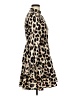 Shein Animal Print Brown Casual Dress Size 6 - photo 4