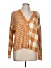 Maurices Plaid Orange Cardigan Size L - photo 1
