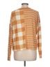 Maurices Plaid Orange Cardigan Size L - photo 2