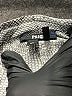 Paige 100% Polyester Gray Bodysuit Size M - photo 3