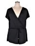 Aqua Solid Black Romper Size 16 - photo 1
