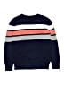 The Children's Place 100% Cotton Stripes Blue Pullover Sweater Size 14 - photo 2