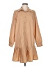Shein 100% Polyester Tan Casual Dress Size 8 - 10 - photo 1