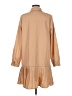 Shein 100% Polyester Tan Casual Dress Size 8 - 10 - photo 2