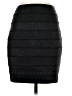 Express Solid Black Formal Skirt Size XS - photo 2