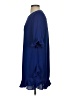 Symphony Solid Blue Cocktail Dress Size S - photo 5