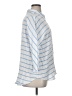 Chico's Stripes Blue 3/4 Sleeve Button-Down Shirt Size XL (3) - photo 4