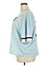 Cult 100% Polyester Blue 3/4 Sleeve Top Size 3X - photo 5
