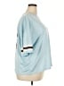 Cult 100% Polyester Blue 3/4 Sleeve Top Size 3X - photo 4