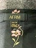 AFRM 100% Polyester Floral Black Cocktail Dress Size XS - photo 7