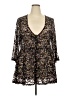 Torrid Black 3/4 Sleeve Blouse Size 20 (estimated) - photo 1