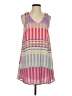 Everly 100% Polyester Color Block Pink Casual Dress Size S - photo 1