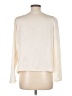 Express 100% Polyester Ivory Long Sleeve Blouse Size M - photo 2