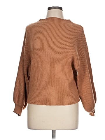 Line & Dot Turtleneck Sweater (view 1)