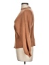 Line & Dot Solid Tan Turtleneck Sweater Size L - photo 5