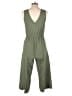 Old Navy Solid Green Jumpsuit Size S - photo 2