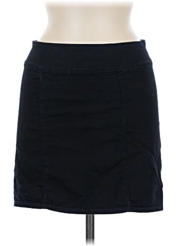 7 For All Mankind Denim Skirt (view 1)