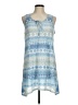 Apt. 9 Tie-dye Blue Casual Dress Size M - photo 1