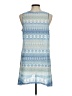 Apt. 9 Tie-dye Blue Casual Dress Size M - photo 2