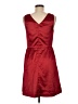 Gap Solid Burgundy Cocktail Dress Size 6 - photo 2