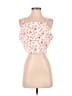 Glamorous 100% Cotton White Sleeveless Top Size 8 - photo 1