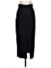 Zara Solid Black Formal Skirt Size L - photo 2