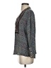 Tolani 100% Silk Gray 3/4 Sleeve Silk Top Size S - photo 5