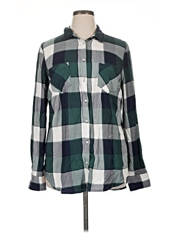 Merona Long Sleeve Button-Down Shirt (view 1)