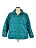 Lands' End 100% Polyester Print Teal Snow Jacket Size 3X - photo 1