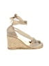 Tory Burch Ivory Tan Wedges Size 5 1/2 - photo 1