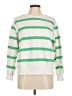M&S Collection Stripes Green White Pullover Sweater Size M - photo 1