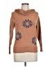 Unbranded Floral Brown Pullover Sweater Size L - photo 1