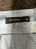 Moma Solid Blue Shorts Size EU 36 / US 6 - photo 3